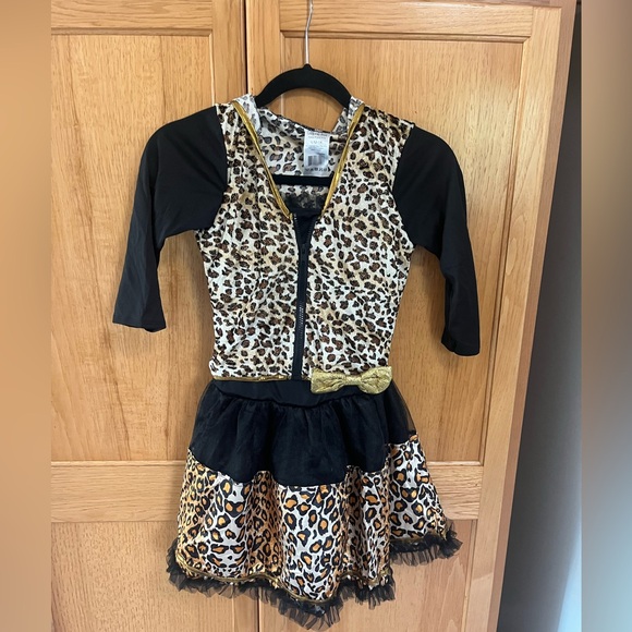 Leopard Print Kids Halloween Costume - Picture 2 of 6
